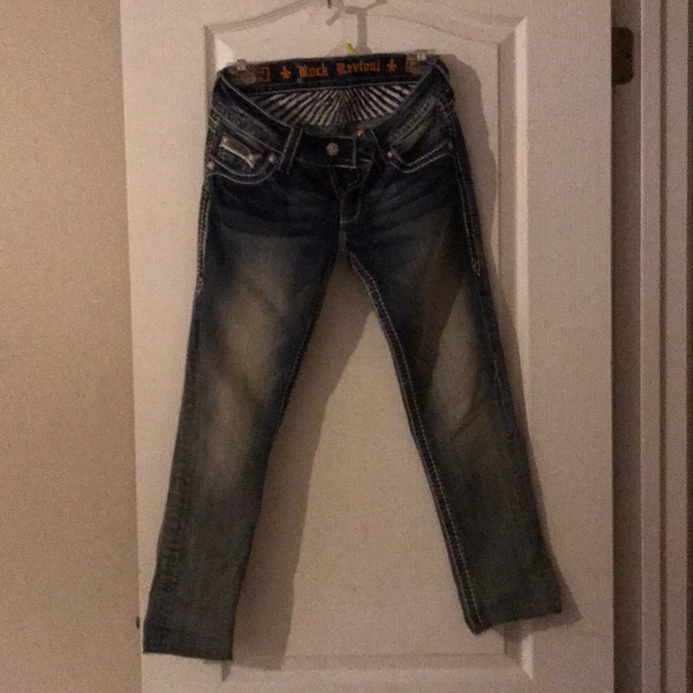 Rock revival skinny jeans